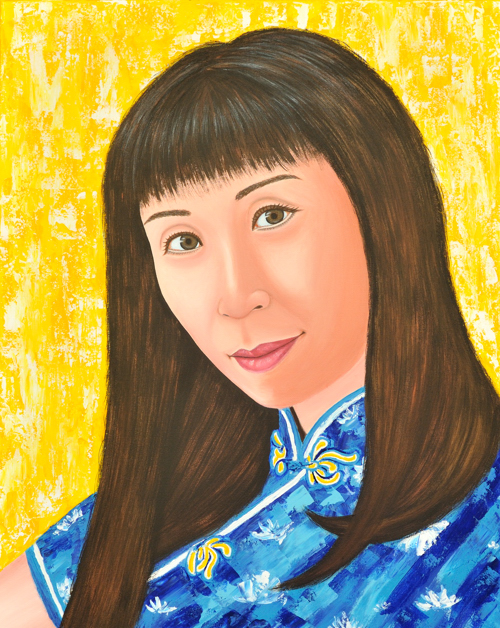 Wenlan Hu Frost - Wenlan Hu Frost Self-Portrait