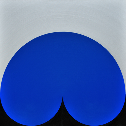 Wenlan Hu Frost -
Blue Curvescape on Silver and Black No.1 Wenlan Hu Frost -
Blue Curvescape on Silver and Black No.1