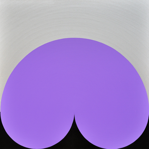 Wenlan Hu Frost
- Purple Curvescape on Silver and Black No.1 Wenlan Hu Frost -
Purple Curvescape on Silver and Black No.1