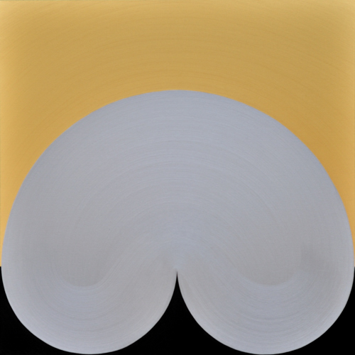 Wenlan Hu Frost -
Silver Curvescape on Gold and Black No.1 Wenlan Hu Frost -
Silver Curvescape on Gold and Black No.1