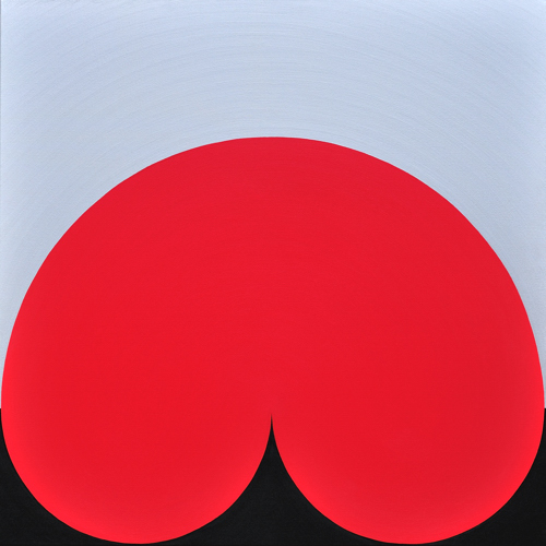 Wenlan Hu Frost -
Red Curvescape on Silver and Black No.1 Wenlan Hu Frost -
Red Curvescape on Silver and Black No.1