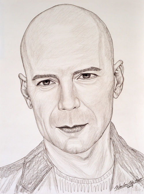 Wenlan Hu Frost - Bruce Willis