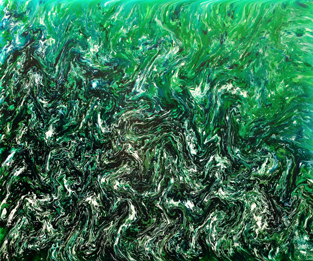 Wenlan Hu Frost
      - Fluid Dynamics No. 10: Emerald Water