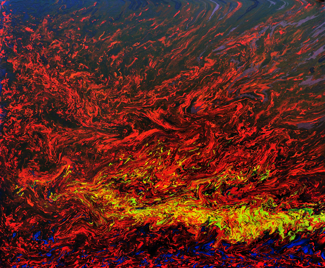 Wenlan Hu Frost - Fluid
Dynamics No. 3: Burning Sky Wenlan Hu Frost - Fluid Dynamics
No. 3: Burning Sky