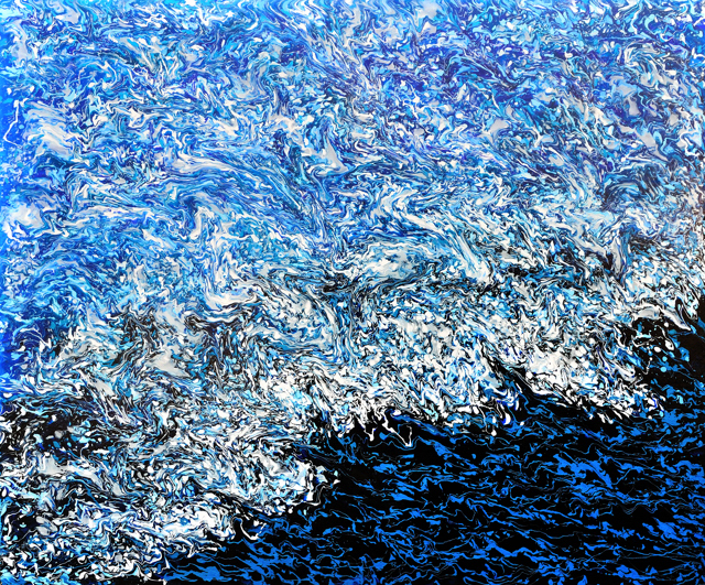 Wenlan Hu Frost -
Fluid Dynamics No. 8: Sapphire Wave Wenlan Hu Frost - Fluid
Dynamics No. 8: Sapphire Wave
