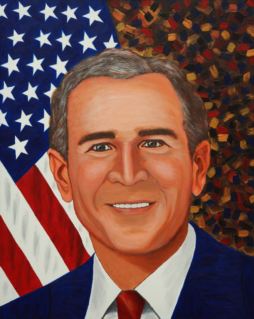 Wenlan Hu Frost - President George
      W. Bush