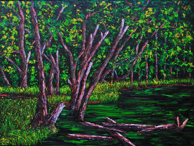 Wenlan Hu Frost - Texas Landscape
No. 14 Wenlan Hu Frost - Texas Landscape No. 14