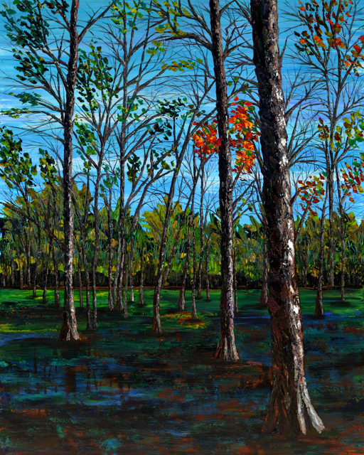 Wenlan Hu Frost - Texas Landscape
No. 8 Wenlan Hu Frost - Texas Landscape No. 8