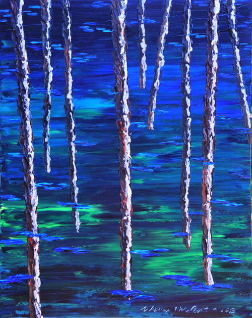 Wenlan Hu Frost - Texas Pondscape No. 10 Wenlan Hu Frost - Texas Pondscape No.
10