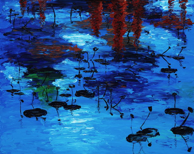 Wenlan Hu Frost - Texas Pondscape No. 2 Wenlan Hu Frost - Texas Pondscape
No. 2