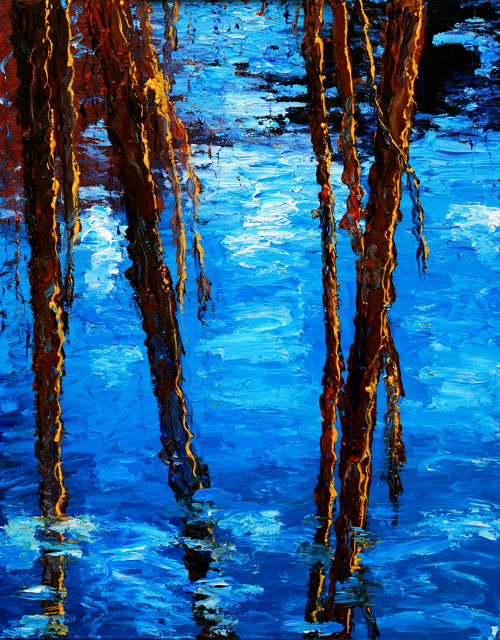 Wenlan Hu Frost - Texas Pondscape No. 3 Wenlan Hu Frost - Texas Pondscape
No. 3
