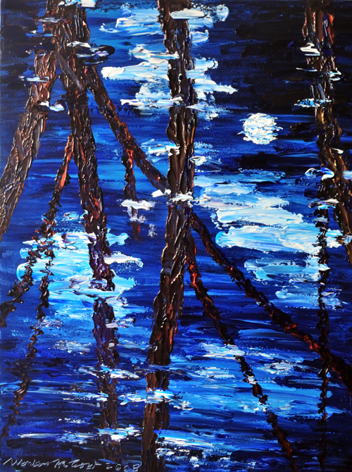 Wenlan Hu Frost - Texas Pondscape No. 9 Wenlan Hu Frost - Texas Pondscape No.
9
