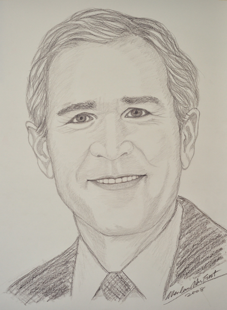 Wenlan Hu Frost - US
          President George W. Bush