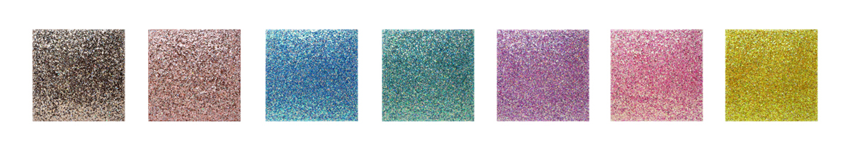 Wenlan Hu Frost Glitter Painting Series Collection
