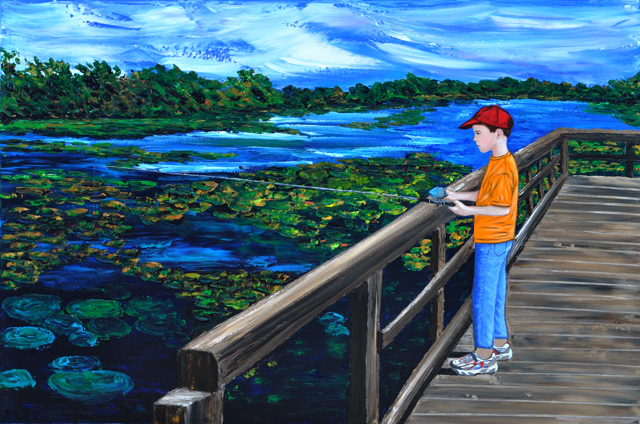Wenlan Hu Frost - Young Texas
Fisherman Wenlan Hu Frost - Young Texas Fisherman
